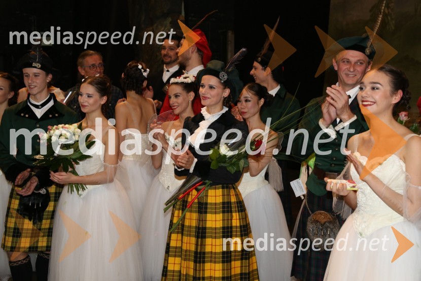  Catarina de Meneses, baletna solistka;  Tijuana Križman Hudernik, baletna solistkaSilfida, premiera baleta