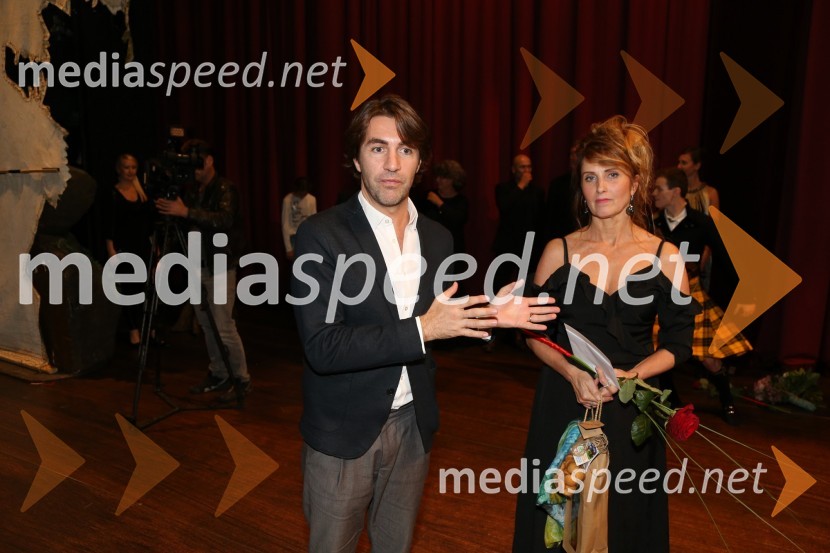  Edward Clug, umetniški direktor, Balet SNG Maribor;  Karina Elver, koreografinjaSilfida, premiera baleta