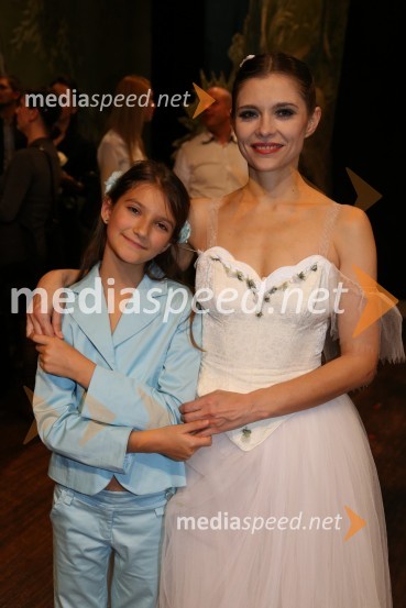  Galina Čajka Kuhar, baletna solistkaSilfida, premiera baleta