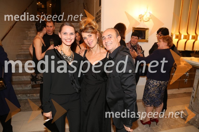  Tijuana Križman Hudernik, baletna solistka;  Karina Elver, koreografinja;  Gabriel Marin, baletni plesalecSilfida, premiera baleta