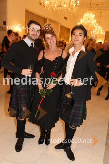  Ionut Dinita, baletni plesalec;  Karina Elver, koreografinjaSilfida, premiera baleta