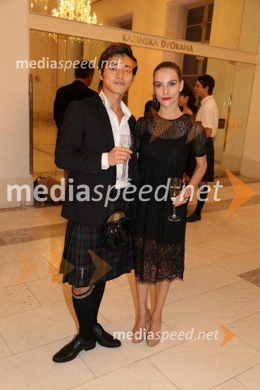  Yuya Omaki, baletni solist;  Catarina de Meneses, baletna solistkaSilfida, premiera baleta