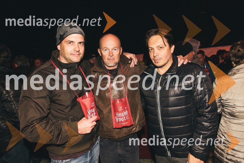  Sašo Tavčar, Dspot;  Rok Cuderman, vodja marketinga Petrol d.d.;  Gregor Stojanovič, DspotŽupanov VIP sprejem na Vinski poti
