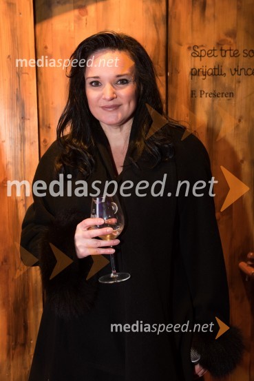  Alenka Gotar, operna pevkaŽupanov VIP sprejem na Vinski poti