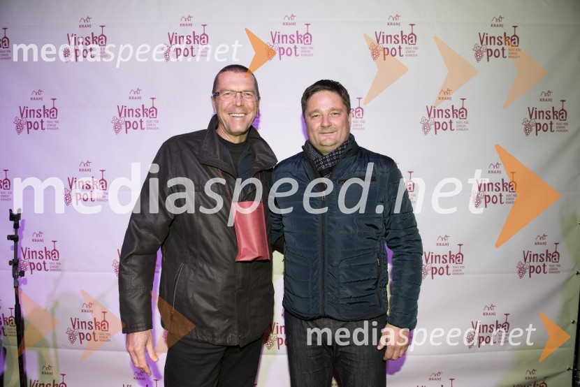  ... ;  Boštjan Trilar, župan mestne občine KranjŽupanov VIP sprejem na Vinski poti