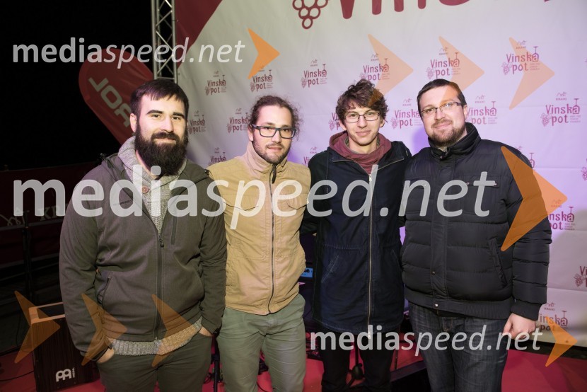  Aleksander Živko, Chizz Band;  Jure Korez, Chizz Band;  David Pintarič, Chizz Band;  Tomi Brumen, Chizz BandŽupanov VIP sprejem na Vinski poti