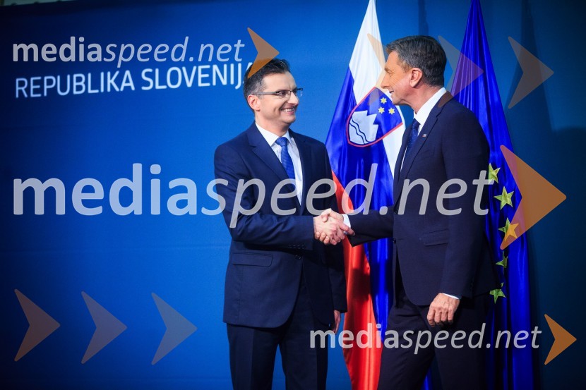  Marjan  Šarec,  župan občine Kamnik;  Borut Pahor, predsednik Republike SlovenijeBorut Pahor ostaja predsednik Republike Slovenije