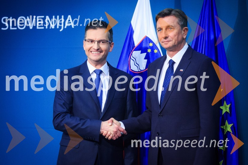  Marjan  Šarec,  župan občine Kamnik;  Borut Pahor, predsednik Republike SlovenijeBorut Pahor ostaja predsednik Republike Slovenije