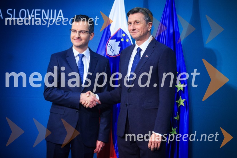  Marjan  Šarec,  župan občine Kamnik;  Borut Pahor, predsednik Republike SlovenijeBorut Pahor ostaja predsednik Republike Slovenije