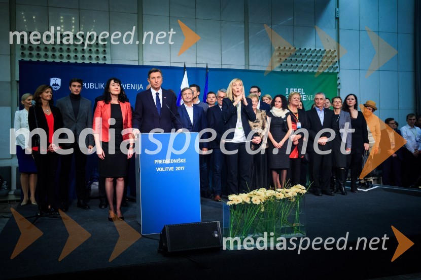  Tanja Pečar, odvetnica;  Borut Pahor, predsednik Republike SlovenijeBorut Pahor ostaja predsednik Republike Slovenije