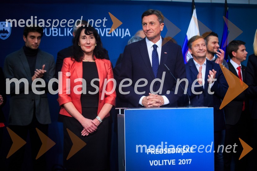  Tanja Pečar, odvetnica;  Borut Pahor, predsednik Republike SlovenijeBorut Pahor ostaja predsednik Republike Slovenije