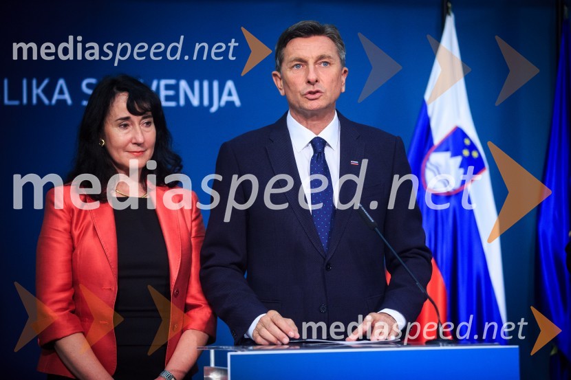  Tanja Pečar, odvetnica;  Borut Pahor, predsednik Republike SlovenijeBorut Pahor ostaja predsednik Republike Slovenije