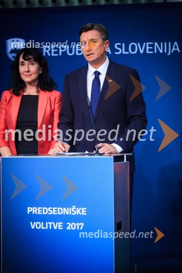 Tanja Pečar, odvetnica;  Borut Pahor, predsednik Republike SlovenijeBorut Pahor ostaja predsednik Republike Slovenije