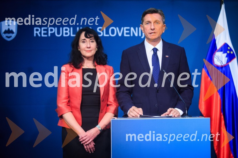  Tanja Pečar, odvetnica;  Borut Pahor, predsednik Republike SlovenijeBorut Pahor ostaja predsednik Republike Slovenije