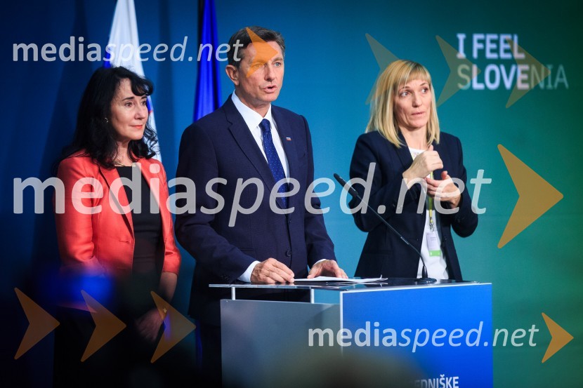  Tanja Pečar, odvetnica;  Borut Pahor, predsednik Republike Slovenije;  ... Borut Pahor ostaja predsednik Republike Slovenije