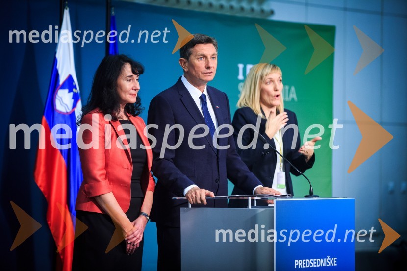  Tanja Pečar, odvetnica;  Borut Pahor, predsednik Republike Slovenije;  ... Borut Pahor ostaja predsednik Republike Slovenije