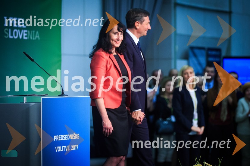  Tanja Pečar, odvetnica;  Borut Pahor, predsednik Republike SlovenijeBorut Pahor ostaja predsednik Republike Slovenije