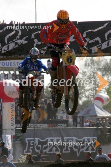 David Philippaerts, Italija in Bas Verhoeven, NizozemskaMOTOKROS, Pokal narodov 2005 - dirka, Ernee, Francija