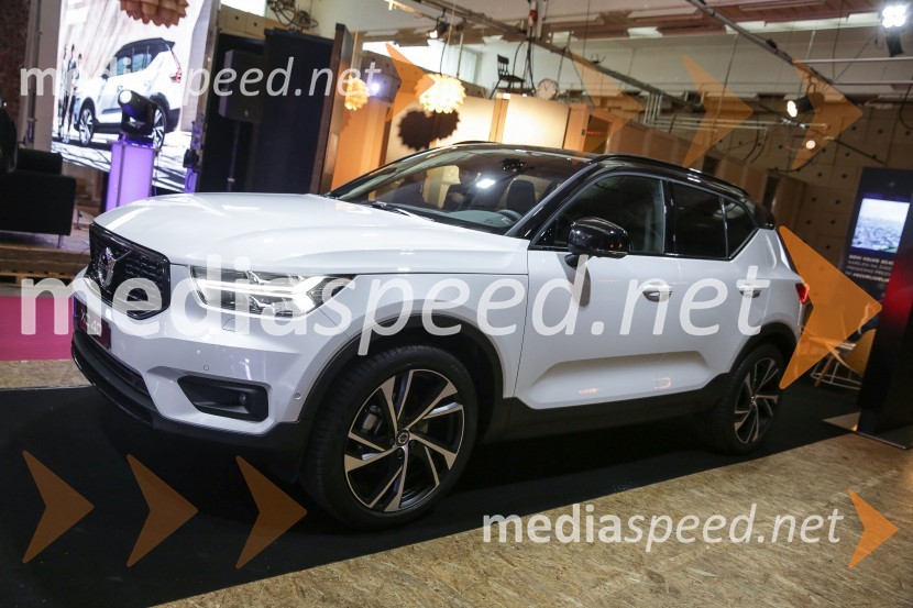 Volvo XC40, slovenska predstavitev