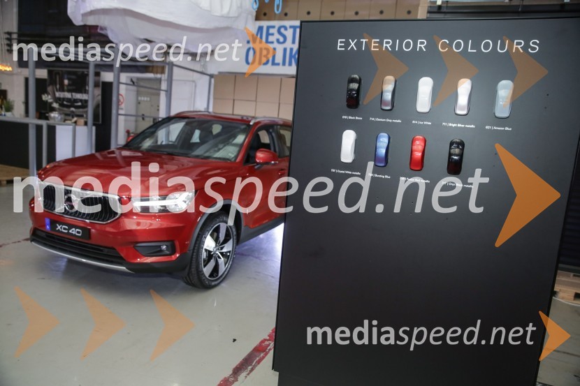 Volvo XC40, slovenska predstavitev