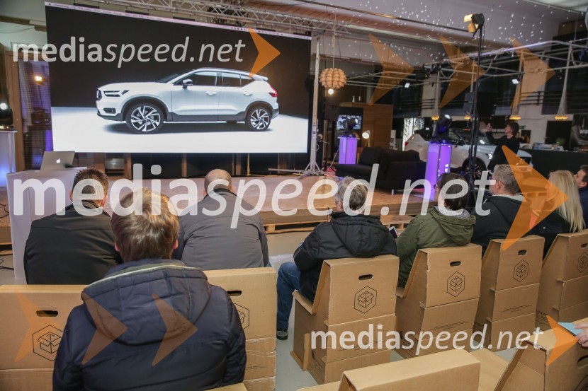 Volvo XC40, slovenska predstavitev