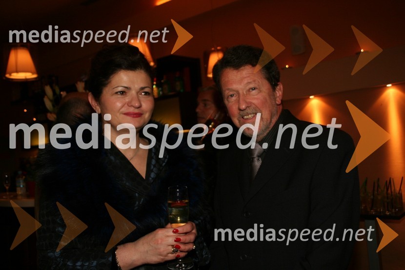 Milena Eber, krznarstvo Eber Ljubljana in Stane Jerko, fotograf1. vseslovensko srečanje manekenk in manekenov vseh generacij