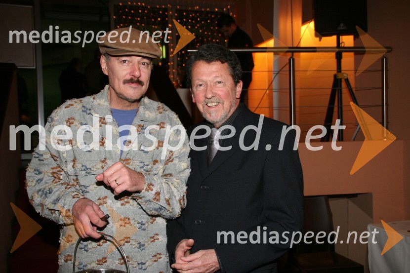 Rok Lasan, nekdanji maneken in Stane Jerko, fotograf1. vseslovensko srečanje manekenk in manekenov vseh generacij