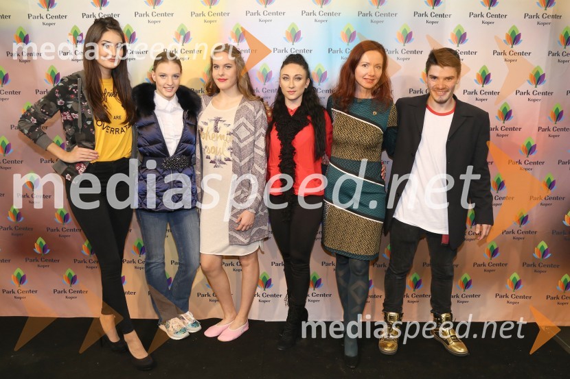 Modna revija v trgovskem centru Park center Koper