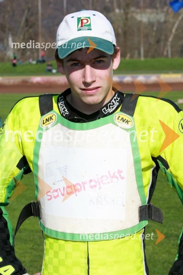 Nikola Martinec (SK Prelog)SPEEDWAY DP posameznikov 2008 1. dirka, Skupina A
