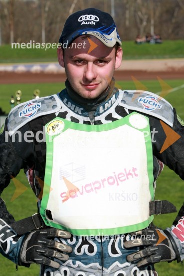 Fritz Wallner (Avstrija)SPEEDWAY DP posameznikov 2008 1. dirka, Skupina A