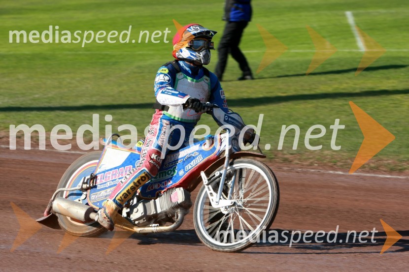 Izak Šantej (AMD Krško)SPEEDWAY DP posameznikov 2008 1. dirka, Skupina A