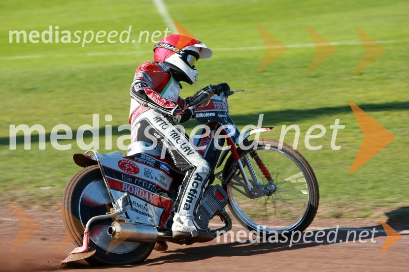 Jernej Kolenko (AMTK Ljubljana)SPEEDWAY DP posameznikov 2008 1. dirka, Skupina A