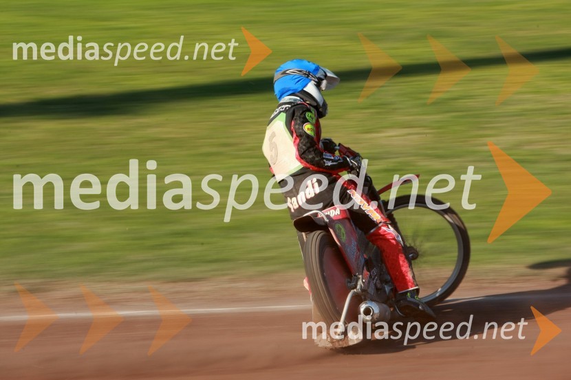 Aleksander Čonda (AMD Krško)SPEEDWAY DP posameznikov 2008 1. dirka, Skupina A