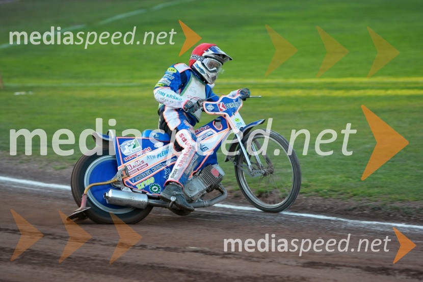 Matija Duh (AMD Krško)SPEEDWAY DP posameznikov 2008 1. dirka, Skupina A