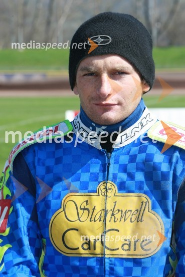 Christopher Fink (Avstrija)SPEEDWAY DP posameznikov 2008 1. dirka, Skupina B