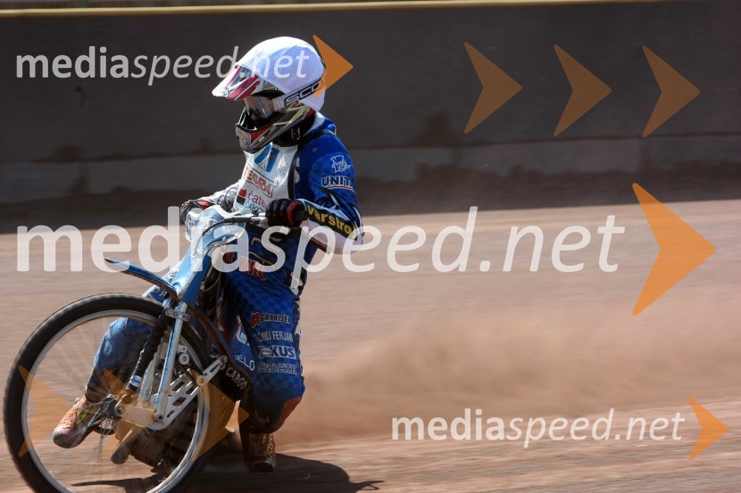 Krešo Petković (SK Prelog)SPEEDWAY DP posameznikov 2008 1. dirka, Skupina B