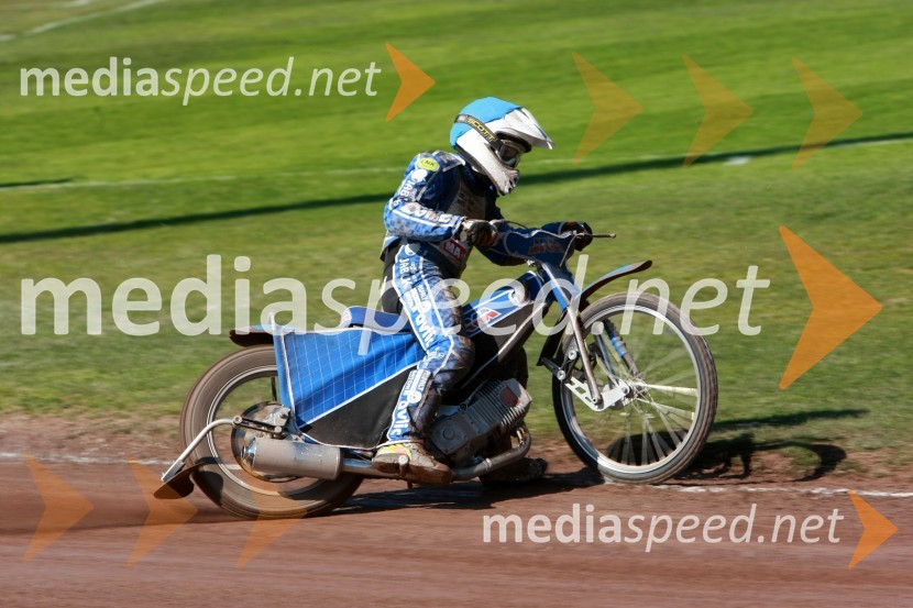 Andrej Kežman (SK Prelog)SPEEDWAY DP posameznikov 2008 1. dirka, Skupina B