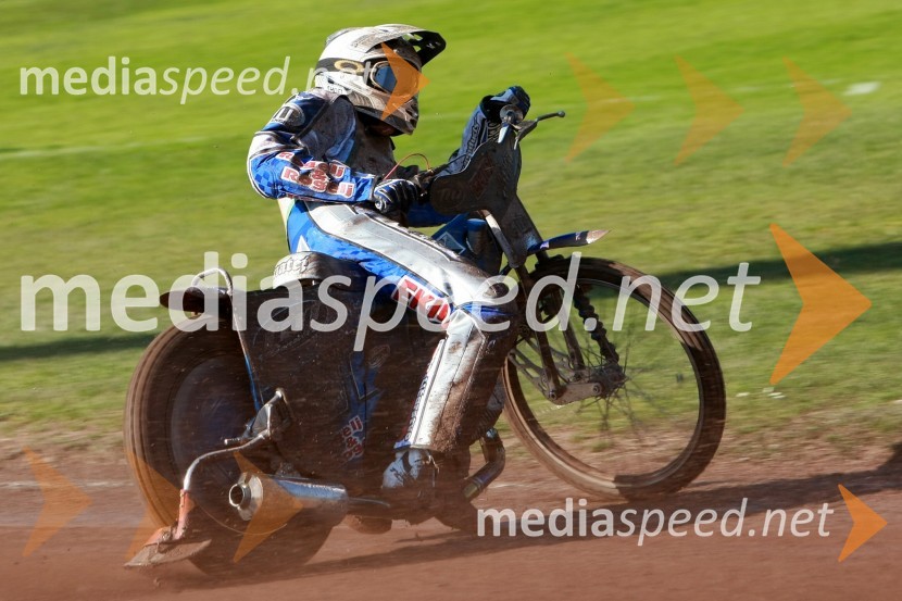 Matej Žagar (AMTK Ljubljana)SPEEDWAY DP posameznikov 2008 1. dirka, Skupina A