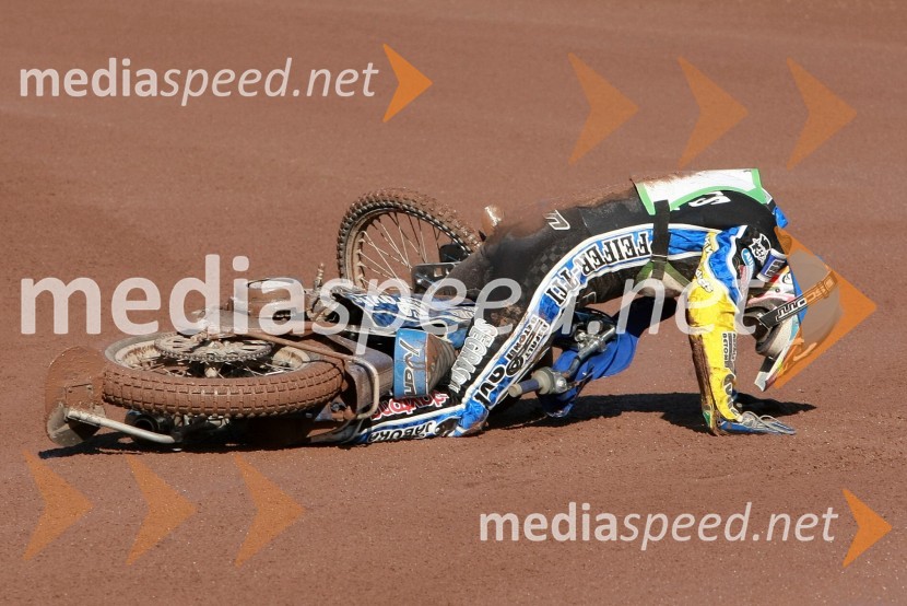 Ivan Vargek (SK Unia Goričan)SPEEDWAY DP posameznikov 2008 1. dirka, Skupina A