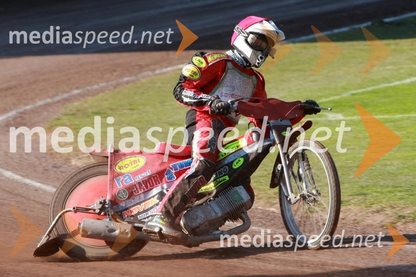 Aleksander Čonda (AMD Krško)SPEEDWAY DP posameznikov 2008 1. dirka, Skupina A