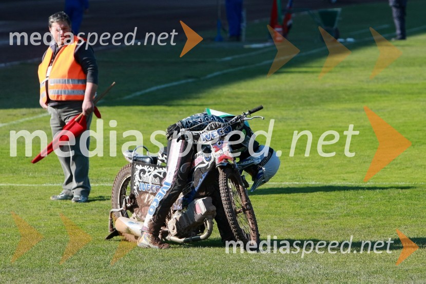 Fritz Wallner (Avstrija)SPEEDWAY DP posameznikov 2008 1. dirka, Skupina A