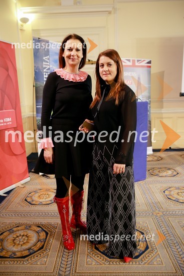  Nina Kojima, RTV Slovenija;  Aleksandra Barič, business consultant, Britansko-slovenska gospodarska zbornicaInvest in Slovenija, konferenca
