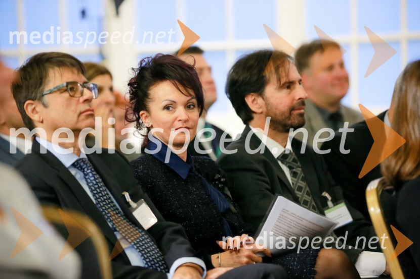  Andrej Božič, Steklarna Hrastnik, d.o.o.;  Lidia Glavina, predsednica uprave SDH;  ... Invest in Slovenija, konferenca