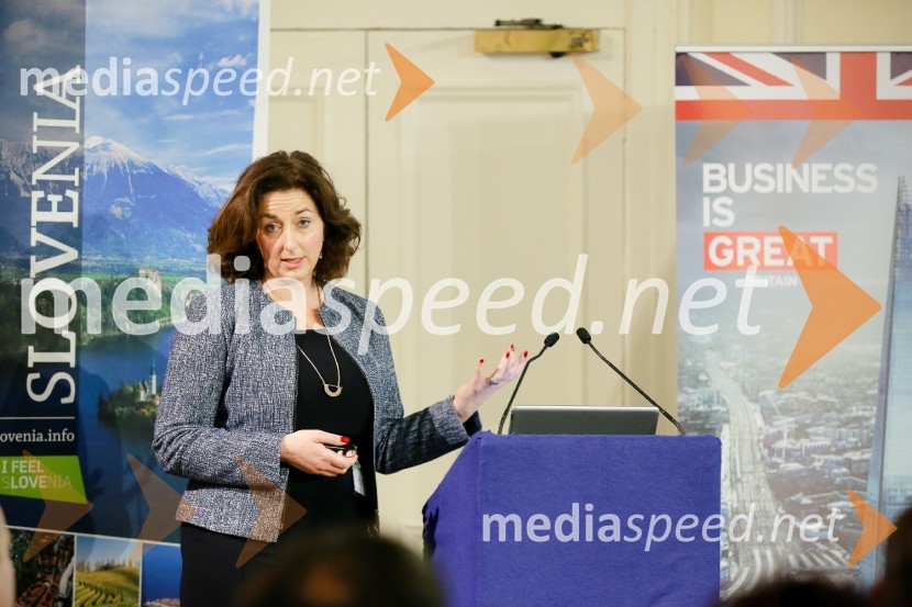 Vedrana Jelušić Kašić, regionalna direktorica za Hrvaško, Slovenijo, Madžarsko in Slovaško pri EBRDInvest in Slovenija, konferenca