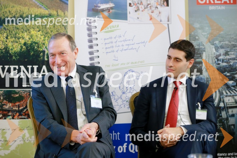  Robert Appleby, Titus Plus;  Michele Rabà, Apollo ManagementInvest in Slovenija, konferenca