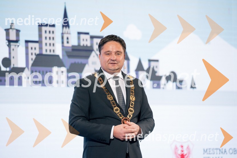  Boštjan Trilar, župan mestne občine KranjS slavnostno akademijo obeležili praznik Mestne občine Kranj in zadnje leto županovanja Boštjana Trilarja