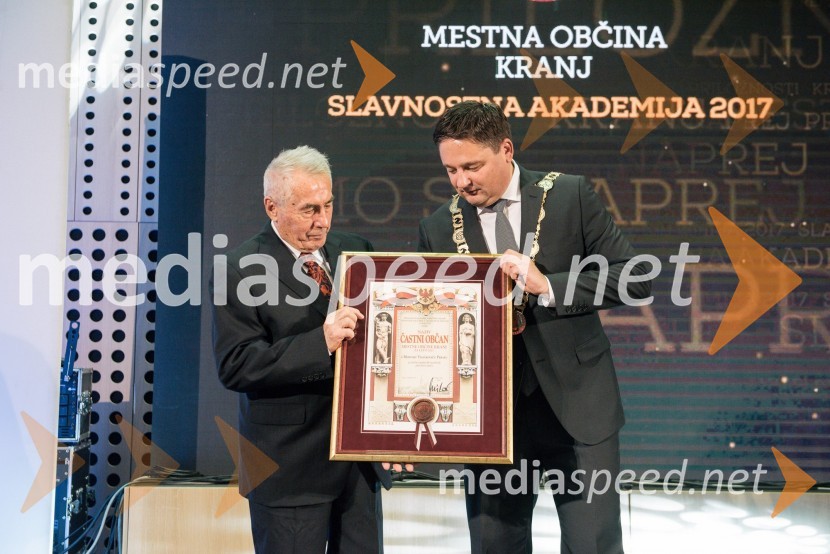  ... ;  Boštjan Trilar, župan mestne občine KranjS slavnostno akademijo obeležili praznik Mestne občine Kranj in zadnje leto županovanja Boštjana Trilarja