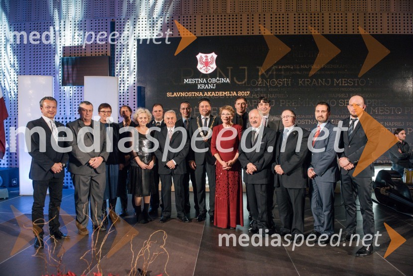 Nagrajenci MO Kranj 2017S slavnostno akademijo obeležili praznik Mestne občine Kranj in zadnje leto županovanja Boštjana Trilarja
