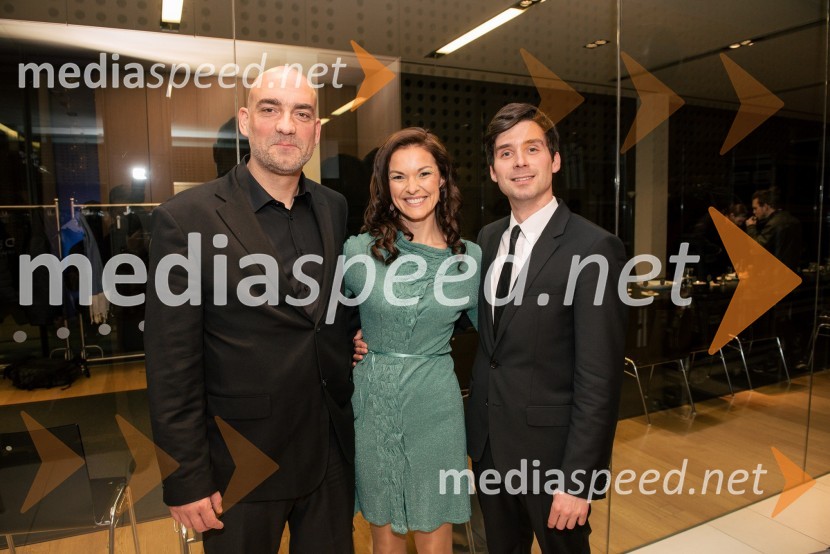  Matej Rihtar, glasbenik;  Carmen L. Oven, moderatorka, pisateljica;  Tilen Artač, imitator, glasbenikS slavnostno akademijo obeležili praznik Mestne občine Kranj in zadnje leto županovanja Boštjana Trilarja