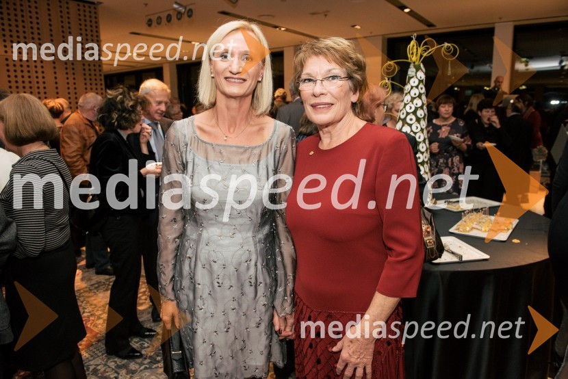  Mateja Šmid;  Metka  ŠtokS slavnostno akademijo obeležili praznik Mestne občine Kranj in zadnje leto županovanja Boštjana Trilarja